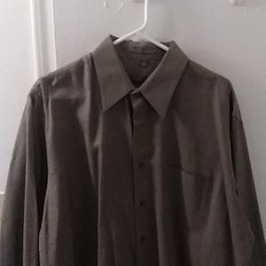 Brown dress shirt